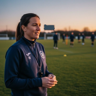 Sarah Jenkins Nailsea & Tickenham FC Head Coach